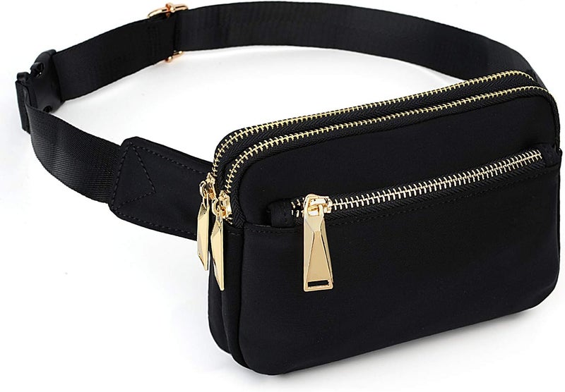 UTO Fanny Pack for Women Crossbody Trendy Fashion Belt Purse Chest Waist Hip Bumbag for Outdoor Shopping Travel Hiking - Image 1